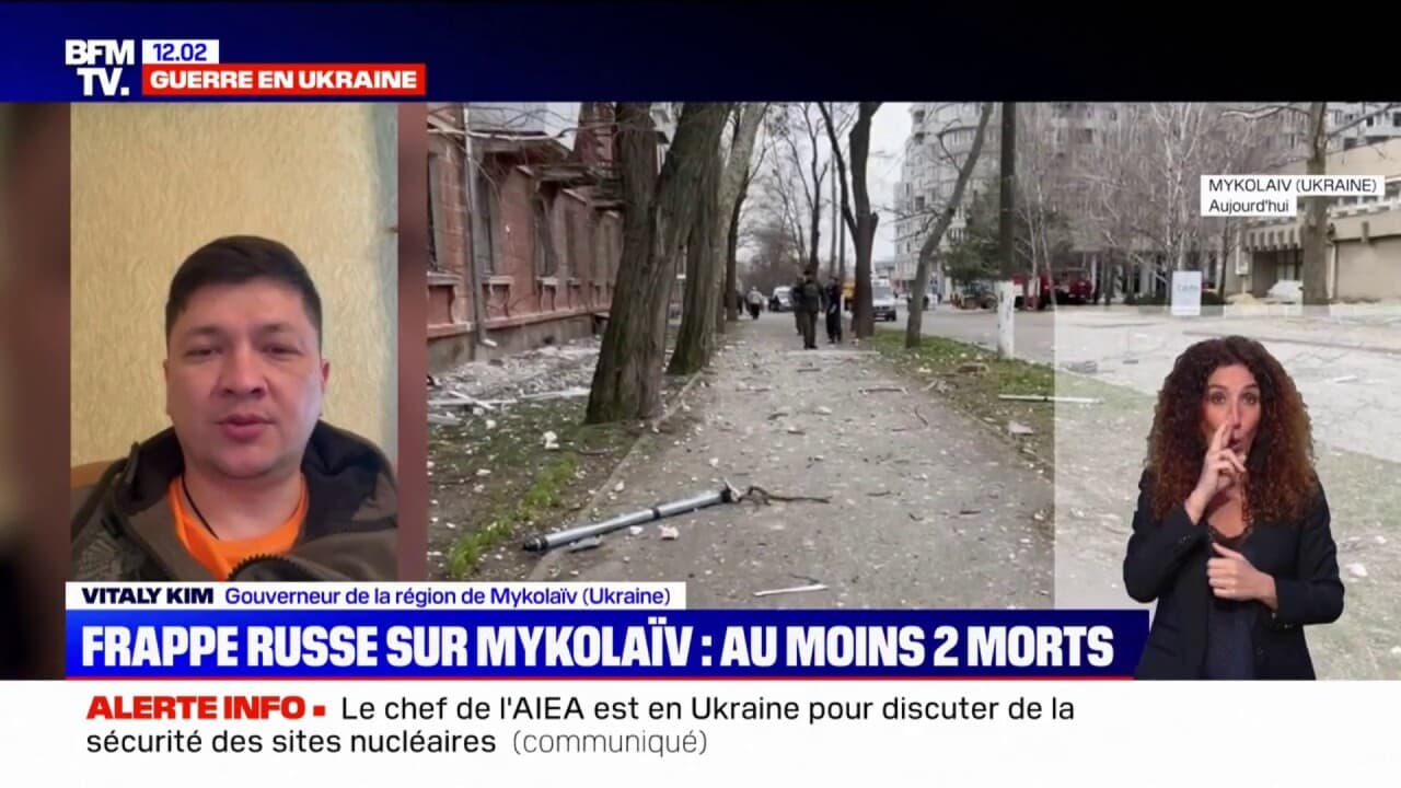 Guerre En Ukraine Au Moins Deux Morts Dans Une Frappe Russe Sur Ladministration De Mykolaïv 3007