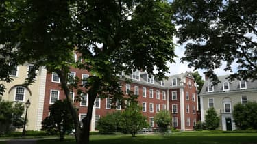 Le campus de l'université Harvard, à Cambridge dans le Massachusetts, le 08 juillet 2020