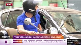 "Pas d'accidents dus au mauvais état des deux-roues" 