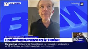 Les hôpitaux face à l'épidémie: "globalement les choses se passent bien" estime le Dr Frédéric Saldmann