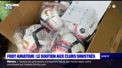 Pas-de-Calais: après les inondations, les clubs de foot amateur reçoivent des dons de toute la France