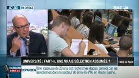 Perri & Bouchet-Petersen : Faut-il une sélection assumée pour l'entrée à l'université ? - 30/10