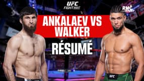 Résumé UFC : L'énorme TKO d'Ankalaev sur Walker