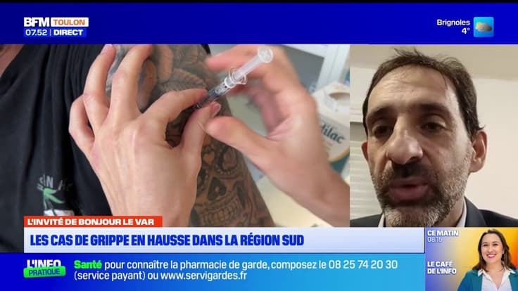 Le cas de grippe en hausse dans la région sud