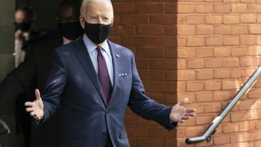 Joe Biden lors d'une réunion publique à Lancaster (Pennsylvanie), jeudi