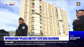 Marseille: une opération "place nette" dans un point de deal de la cité des Oliviers