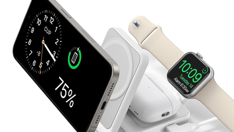 La station de recharge pour produits Apple MagGo d'Anker