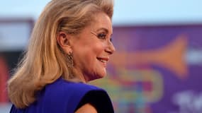 Catherine Deneuve au festival de Cannes en 2014.