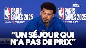 NBA Paris Games 2025 : "Un séjour comme ça, ça n'a pas de prix" savoure Wembanyama 