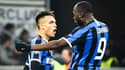 Lautaro Martinez et Romelu Lukaku, à Milan le 10 décembre 20109