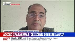 "Il y a un soulagement de la population [à Gaza] mais toujours cette prudence car les bombardements continuent ", explique ce journaliste de Gaza 