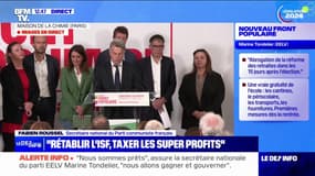 Législatives 2024: le Nouveau Front populaire veut "porter le Smic à 1.600 euros net"