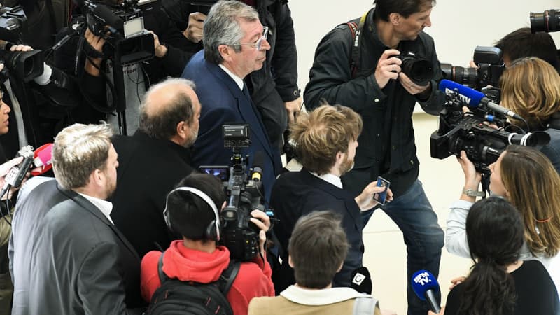 Patrick Balkany lors de la première semaine de son procès pour fraude fiscale.