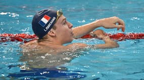 Leon Marchand, à Shanghai le 18 octobre 2024
