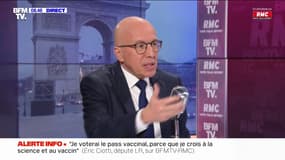 Pour Éric Ciotti, Emmanuel Macron "préfère l'Europe à la France"