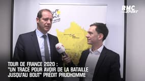 Tour de France 2020 : "Un tracé pour avoir de la bataille jusqu'au bout" prédit Prudhomme 