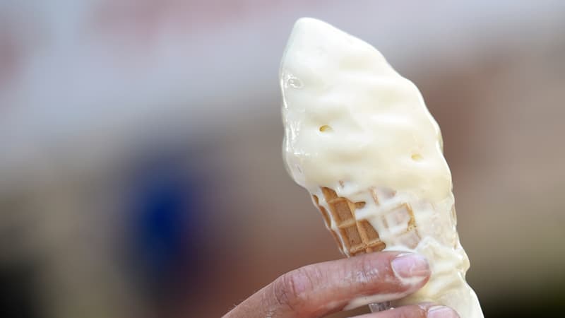 Une glace, image d'illustration.