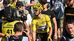 Julian Alpahilippe face à la caméra du Tour de France en 2019