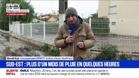 Les très fortes pluies dans le Sud-Est ont provoqué des glissements de terrain et des routes ont été coupées dans la région