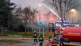 Le complexe Sportica de Gravelines ravagé par un incendie le 25 décembre 2023