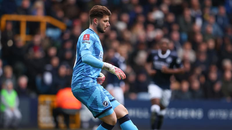 Matija Sarkic avec Millwall le 06/01/2024