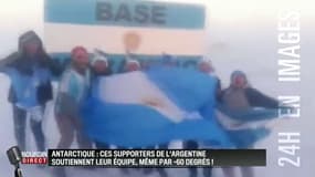 Mondial: ces supporters argentins soutiennent leur équipe par -60 degrés!