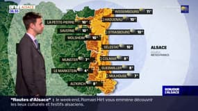 Météo Alsace: de forts risques d'averses sur tout le territoire, 17°C à Haguenau, 18°C à Colmar