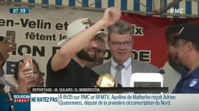 Nabil Fékir de retour à Vaulx-en-Velin: "C'est un exemple pour tous" 