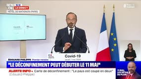 Edouard Philippe: "Il n'y aura pas de confinement obligatoire pour les personnes vulnérables après le 11 mai"