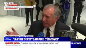 François Bayrou relaxé: "La cible de toute cette affaire, c'était moi"