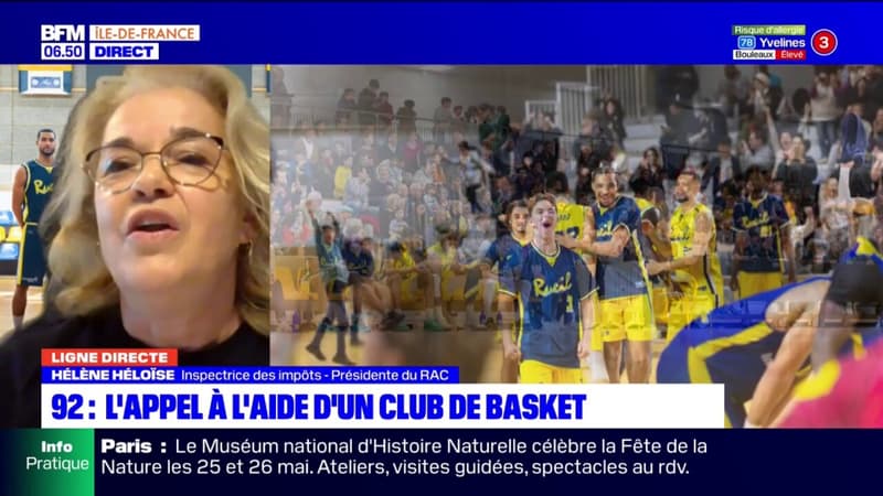 Regarder la vidéo Basket: la présidente du Rueil Athletic Club déplore l'arrêt des subventions de la mairie pour sa section pro