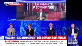 Emmanuel Macron: Reconfinement dès jeudi soir à minuit (1/2) - 28/10