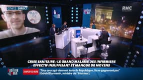 'Ce n'est pas une question d'argent, c'est une question de conditions de travail" Thomas Laurent, infirmier à Lyon, a décidé de quitter le milieu des soins. Il témoigne sur RMC