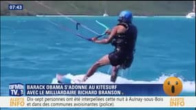 Quand Barack Obama s'adonne au kitesurf - 08/02