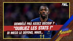 Dembélé pas assez décisif ? "Oubliez les stats !", Di Meco défend le dribbleur du PSG