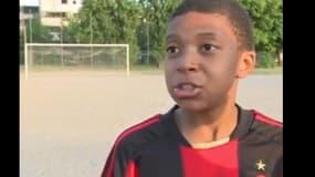 Kylian Mbappé à 12 ans 