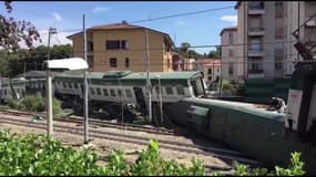 Italie: trois blessés dans le déraillement d'un train presque vide
