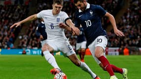 John Stones face à André-Pierre Gignac