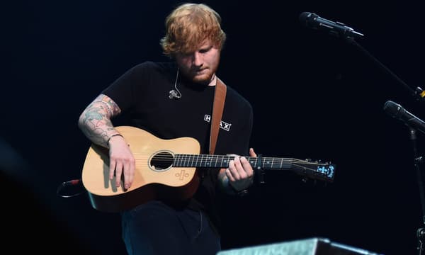 Ed Sheeran sur scène à New York le 30 septembre 2017