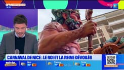 Carnaval de Nice: le roi et la reine dévoilés