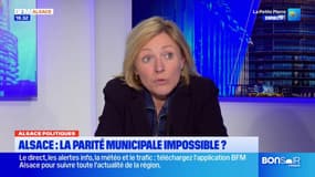 Murielle Fabre, secrétaire de l'AMF, soutient la loi de la parité homme-femme pour les municipales. 