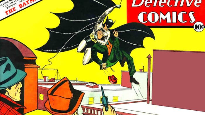 La première apparition de Batman dans Detective Comics en 1939. La première apparition de Batman dans Detective Comics en 1939.