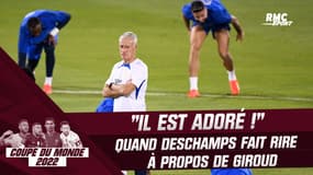 Équipe de France : "Ces derniers temps, il est adoré", la blague de Deschamps sur Giroud