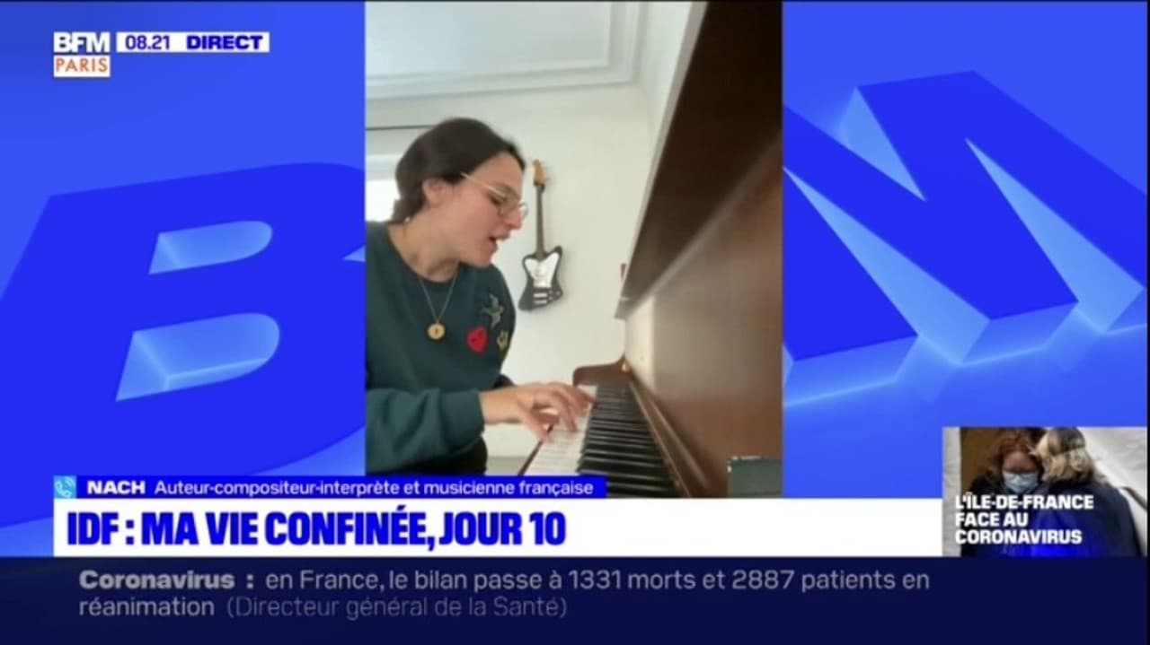 Anna Chedid Alias Nach Joue La Couleur De L Amour En Direct Dans Bonjour Paris Anna Chedid Alias Nach Joue La Couleur De L Amour En Direct Dans Bonjour Paris