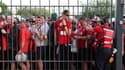 Les supporters de Liverpool bloqués à l'entrée du Stade de France