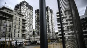Des immeubles de Bobigny, le 17 mars 2021 en France