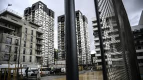 Des immeubles de Bobigny, le 17 mars 2021 en France