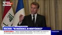 Emmanuel Macron: "Quels que soient les choix américains, nous maintiendrons notre présence pour lutter contre le terrorisme en Irak"