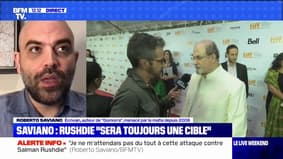 Roberto Saviano: "Personnellement, Salman Rushdie est un homme qui m'a défendu"