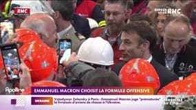 Emmanuel Macron se met en mode offensif
